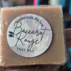 Baccarat Rouge Goat's Milk Soap - Tan